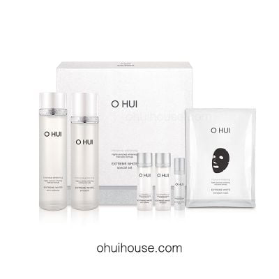 Bộ dưỡng trắng da chuyên sâu OHUI Extreme White Special Set